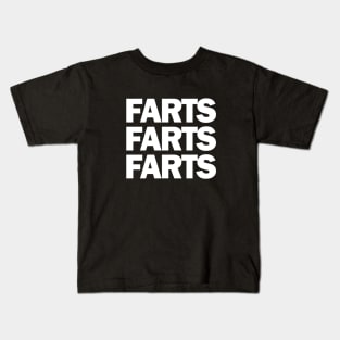 Farts Farts Farts Kids T-Shirt